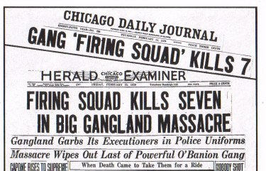 chicago 1930 police news article